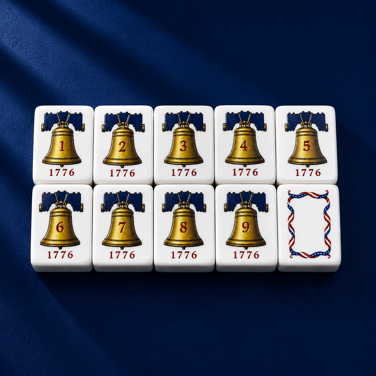 America 250th Anniversary American Mahjong Set – 1776–2026 Independence Day Edition