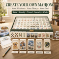 Custom American Mahjong Set – Personalized Photo & Logo Mahjong Tiles